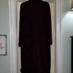 Fashion blazer by Ann Taylor LOFT in XS; red/black.